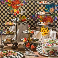 Courtly Check Serving Platter