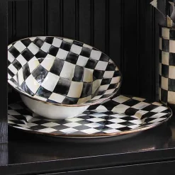 Courtly Check Serving Platter