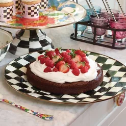 Courtly Check Serving Platter