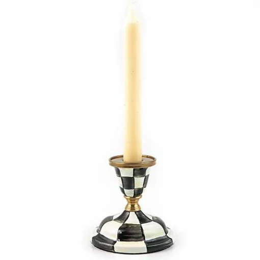 Courtly Check Short Candlestick