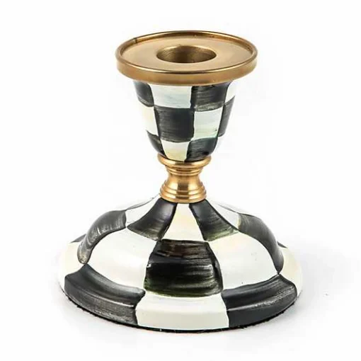 Courtly Check Short Candlestick
