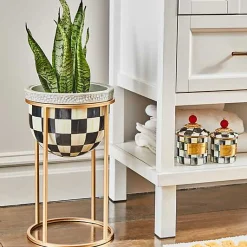 Courtly Check Short Plant Stand