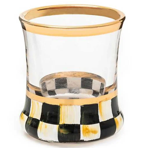 Courtly Check Shot Glass