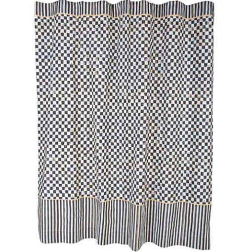 Courtly Check Shower Curtain