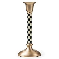 Courtly Check Small Candlestick