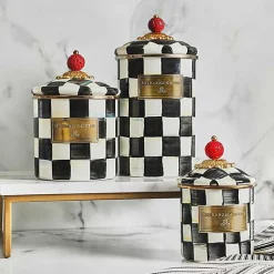 Courtly Check Small Canister