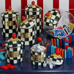 Courtly Check Small Canister