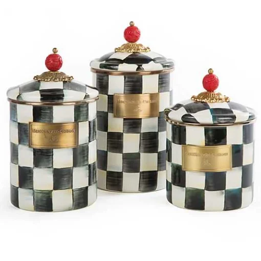 Courtly Check Small Canister