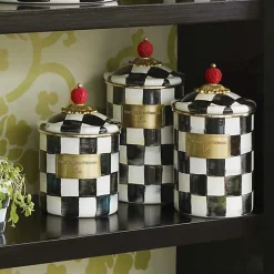 Courtly Check Small Canister