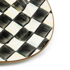 Courtly Check Small Oval Platter