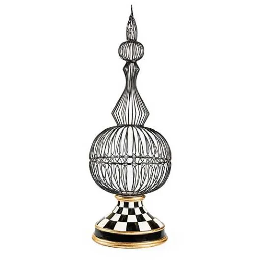 Courtly Check Small Wire Topiary