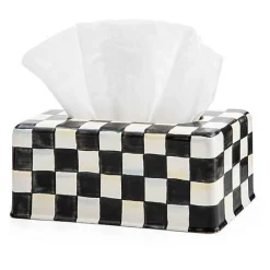 Courtly Check Standard Tissue Box Cover