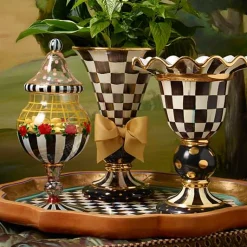 Courtly Check Stately Vase