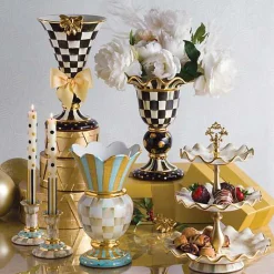 Courtly Check Stately Vase