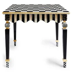 Courtly Check  Stripe Game Table