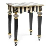 Courtly Check  Stripe Side Table