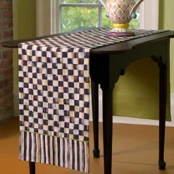 Courtly Check  Stripe Table Runner