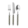 Courtly Check Supper Club 3-Piece Place Setting