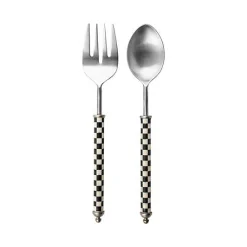 Courtly Check Supper Club Salad Serving Set