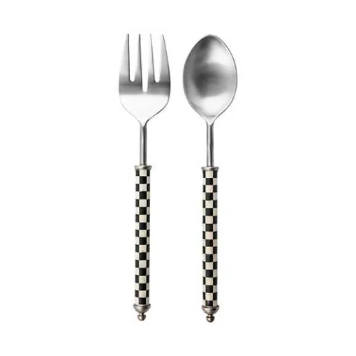 Courtly Check Supper Club Salad Serving Set