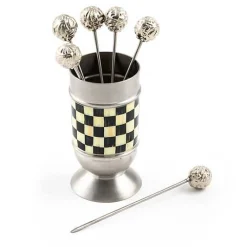 Courtly Check Supper Club Pick Set