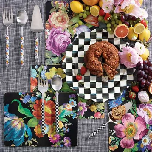 Courtly Check Supper Club Salad Serving Set