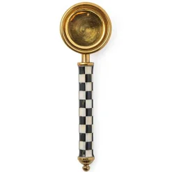 Courtly Check Supper Club Gold Coffee Scoop