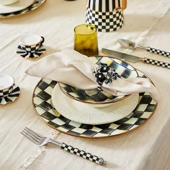 Courtly Check Supper Club 3-Piece Place Setting