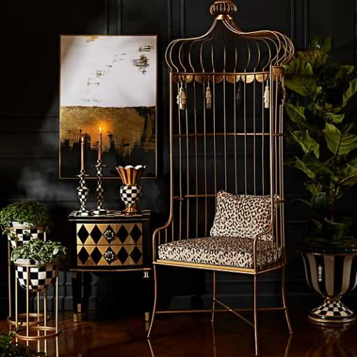 Courtly Check Tall Plant Stand