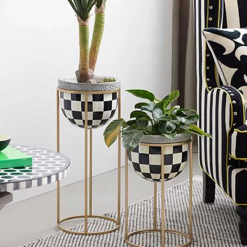Courtly Check Tall Plant Stand
