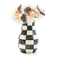 Courtly Check Tall Vase  Bouquet Set