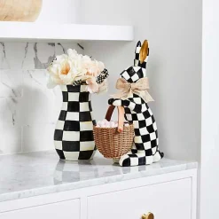 Courtly Check Tall Vase  Bouquet Set