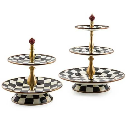 Courtly Check Three Tier Sweet Stand