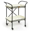 Courtly Check 2-Tier Kitchen Cart