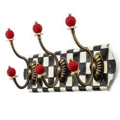 Courtly Check Triple Wall Hook