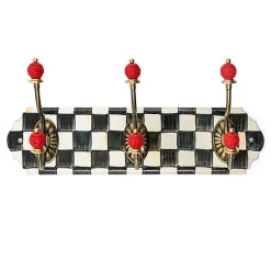 Courtly Check Triple Wall Hook