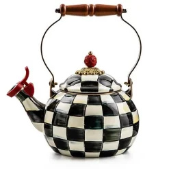 Courtly Check Whistling Tea Kettle