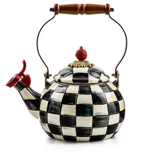 Courtly Check Whistling Tea Kettle