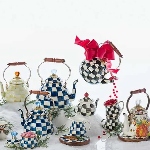 Courtly Check Whistling Tea Kettle