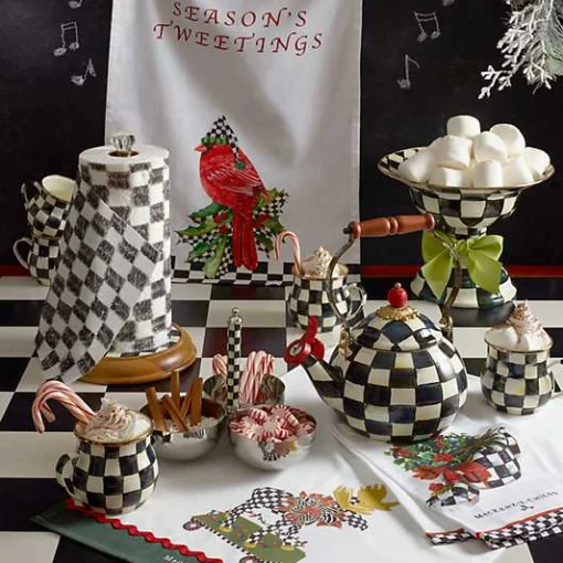 Courtly Check Whistling Tea Kettle