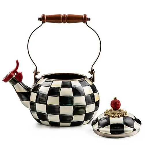 Courtly Check Whistling Tea Kettle