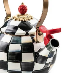 Courtly Check Whistling Tea Kettle