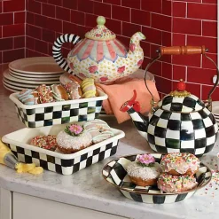 Courtly Check Whistling Tea Kettle