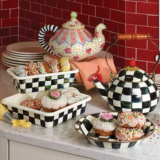 Courtly Check Whistling Tea Kettle