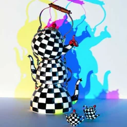 Courtly Check Whistling Tea Kettle