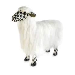 Courtly Check White Sheep - Large