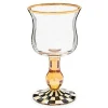 Courtly Check Wine Glass