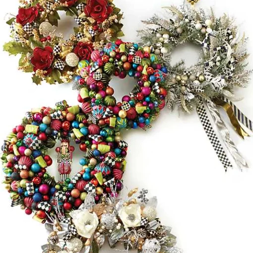 Courtly Check Wreath Hanger