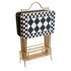 Courtly Cocktail Trays, Set of 4
