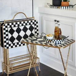 Courtly Cocktail Trays, Set of 4